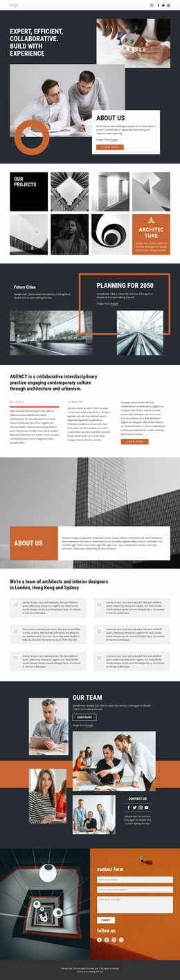 Architectural Services Proposal - Website Template by Nicepage