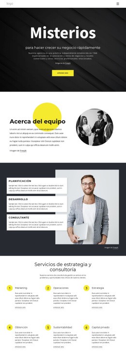 Secretos Del Crecimiento Empresarial - Plantilla Creativa Multipropósito