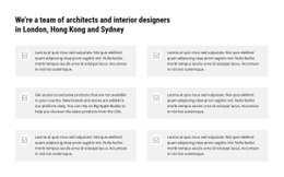 Experienced Design And Construction Firm - Drag & Drop Homepage Design