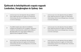 Tapasztalt Tervező És Építőipari Cég - Professzionális Webhelysablon