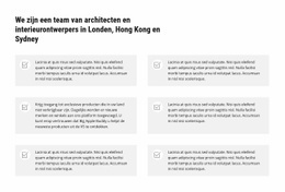 Ervaren Ontwerp- En Bouwbedrijf - Website Creation HTML