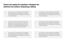 Empresa De Design E Construção Experiente - Website Creation HTML