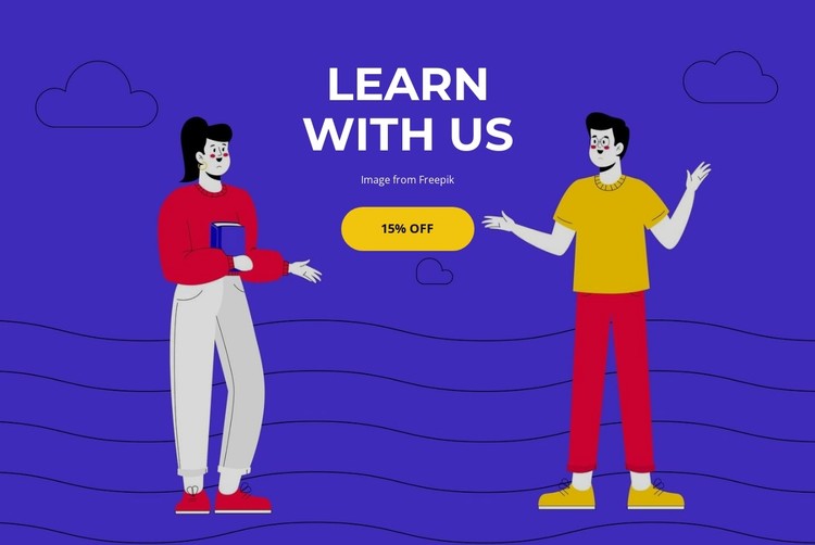 Learn with friends CSS Template