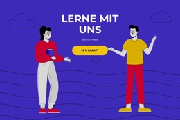 WordPress-Theme Lernen Sie Mit Freunden Für Jedes Gerät