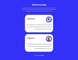 Your impressions - Html Code Example by Nicepage