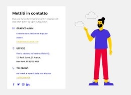 Qualsiasi Connessione: Trascina E Rilascia Il Generatore Di Siti Web