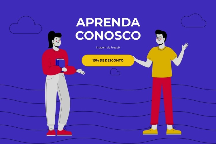 Aprenda com amigos Template CSS