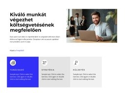 Tanácsot Adunk És Mentorálunk - Weboldal Sablon