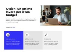 Consigliamo E Facciamo Da Mentore - Generatore Di Siti Web Personalizzato