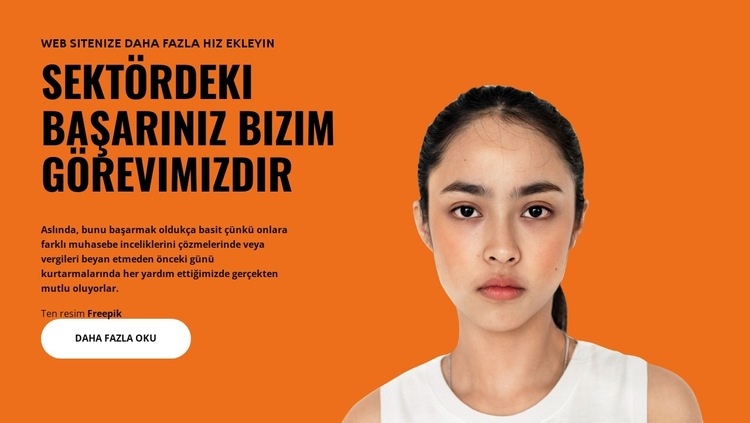 Hedefinizi doğru belirleyin Açılış sayfası