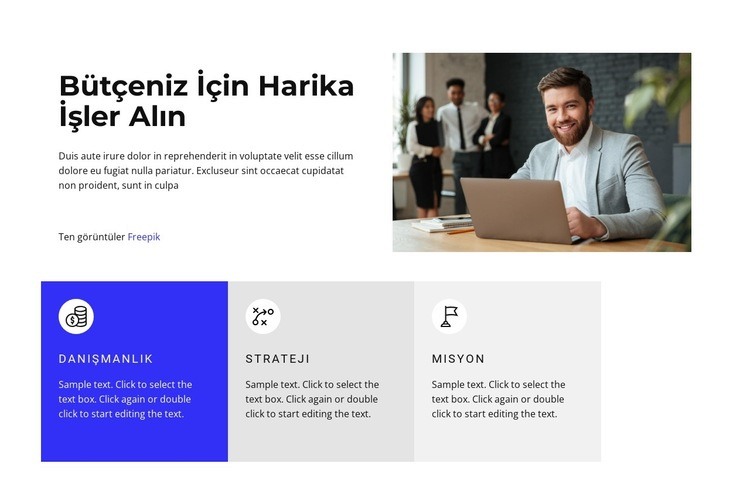 Danışmanlık ve akıl hocalığı yapıyoruz Html Web Sitesi Oluşturucu