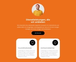 Wir Bieten Das Beste - HTML Template Builder