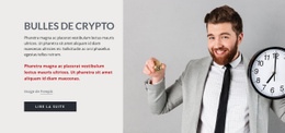 Bulles De Crypto - Conception De Site Moderne