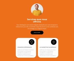 Nous Offrons Le Meilleur - HTML Template Builder