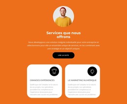 Nous Offrons Le Meilleur - Modèle HTML Gratuit