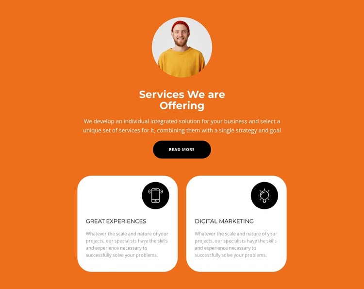 We offer the best HTML Template