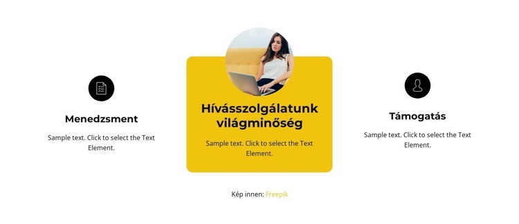 Előnyök a többihez képest HTML Sablon