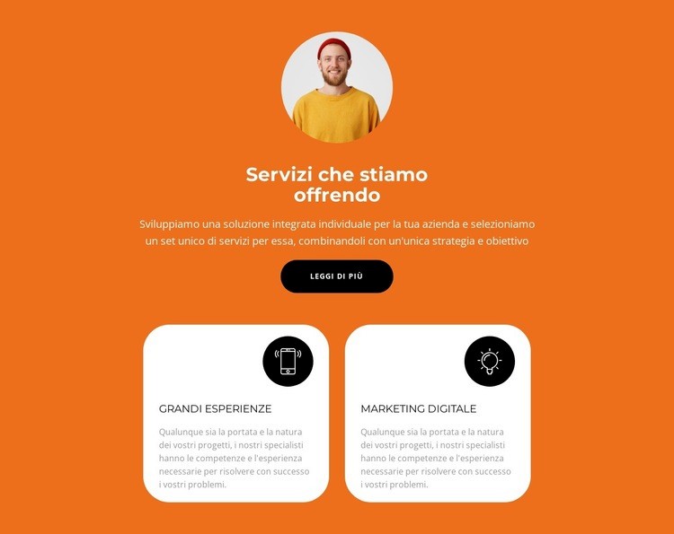 Offriamo il meglio Modello HTML5