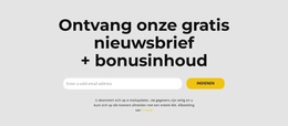 Abonnementskorting - Beste Gratis WordPress-Thema