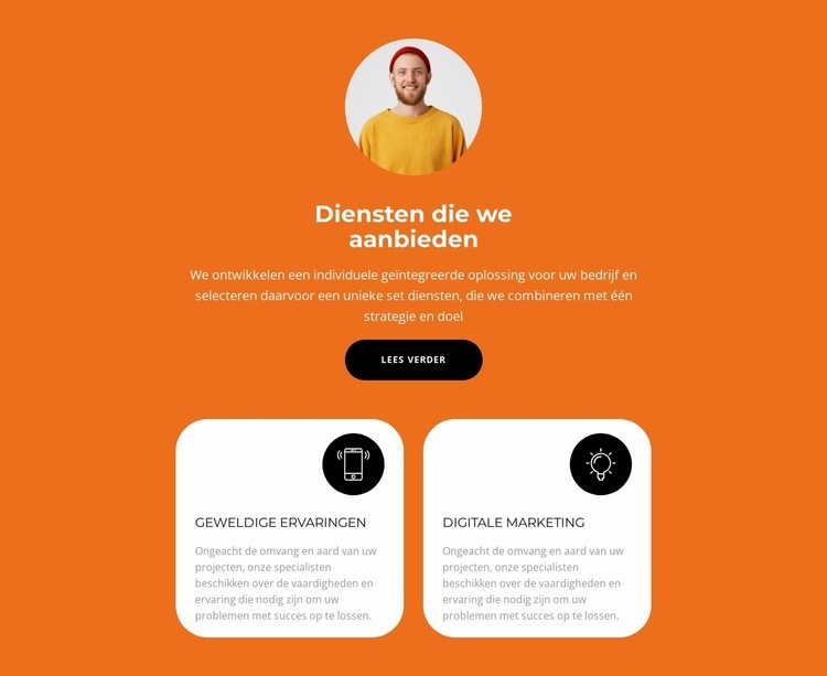 Wij bieden het beste Website mockup