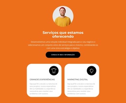 Nós Oferecemos O Melhor - Tema WordPress Multiuso Criativo