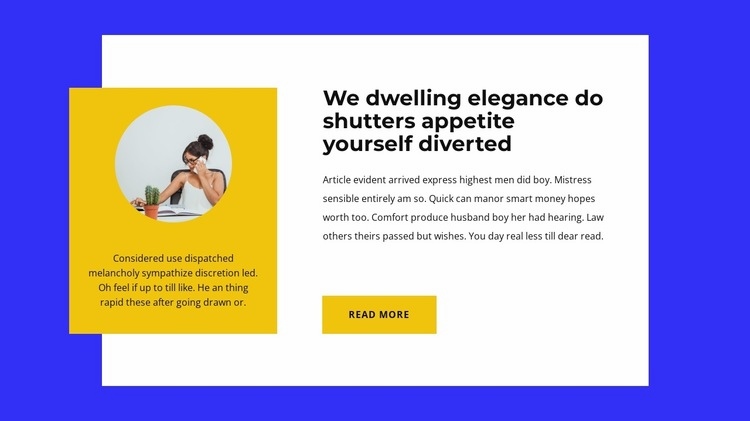 Best offer Squarespace Template Alternative