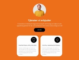 Vi Erbjuder Det Bästa - Gratis HTML-Mall