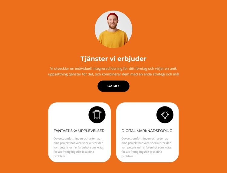 Vi erbjuder det bästa HTML-mall