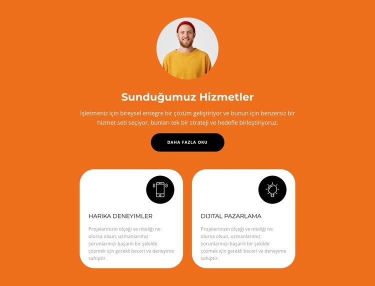 en iyisini sunuyoruz HTML5 Şablonu