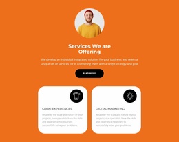 We Offer The Best - Landing Page For Any Device