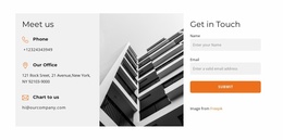 Working Contract - Free Download Landing Page