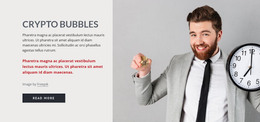 Crypto Bubbles - Responsive WordPress Theme