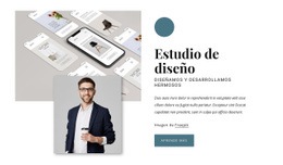 Plantilla HTML5 Más Creativa Para Agencia De Diseño Premiada