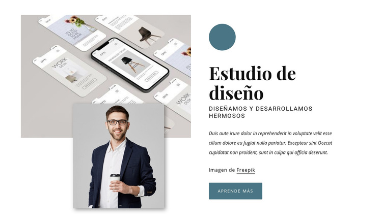 Agencia de diseño premiada Tema de WordPress