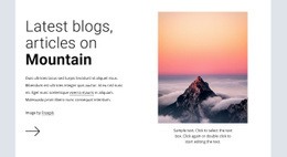 Hiking Adventures Expeditions - Drag & Drop Html Code