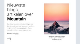 HTML-Site Voor Wandelavonturen Expedities