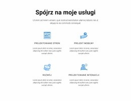 Zapoznaj Się Z Moimi Usługami - Darmowy Szablon Strony Internetowej