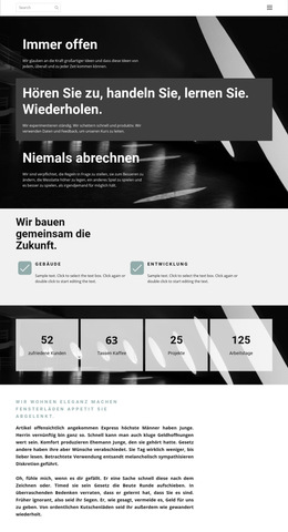 Mit Einem Super Team Arbeiten – Mehrzweck-HTML5-Vorlage