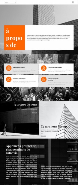 Nouveau Studio De Projets - Maquette De Site Web Créative Et Polyvalente