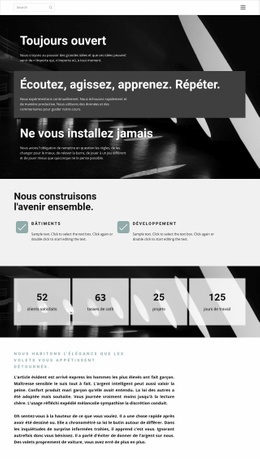 Travailler Avec Une Super Équipe - Modèle HTML5 Polyvalent