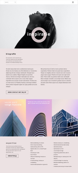 Inspiratie Vooraf - HTML Builder Drag And Drop