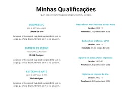 Sumário De Qualificações