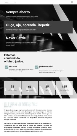 Layout CSS Para Trabalhando Com Uma Super Equipe