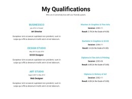 Sammanfattning Av Kvalifikationer