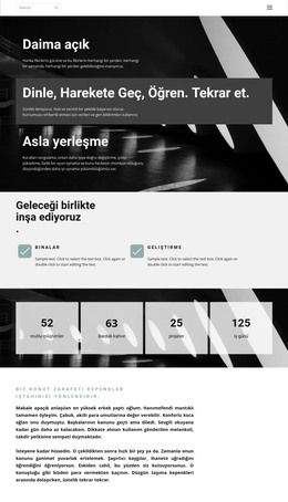 Süper Bir Ekiple Çalışmak - Duyarlı Web Sitesi