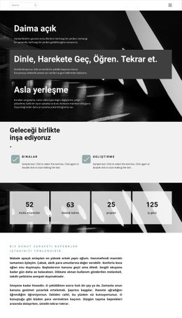 Süper Bir Ekiple Çalışmak - Çok Amaçlı HTML5 Şablonu