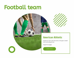 Free Web Design For Football Team