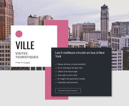Visites Guidées De La Ville - HTML Builder Online