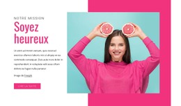 Aliments Sains Modèle De Site Web CSS Gratuit