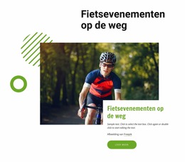 Fietsevenementen Op De Weg - Joomla-Sjabloon Gratis Downloaden